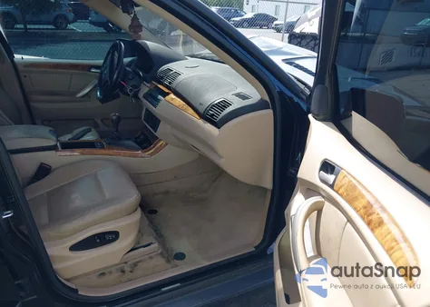 2003 BMW X5 3.0I z USA, uszkodzony, nr VIN 5UXFA53553LV97272